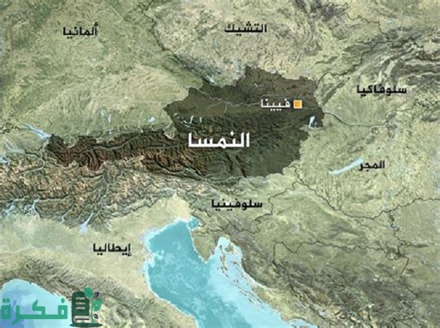 أين تقع فيينا في الخريطة؟