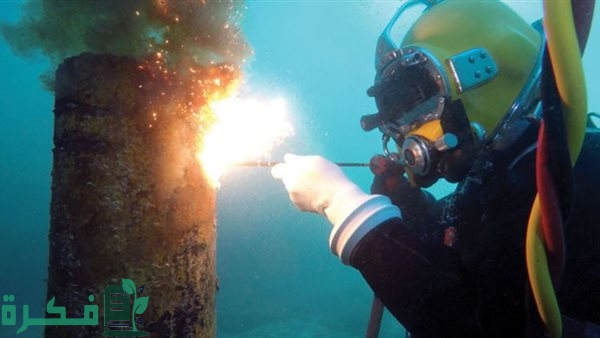 رواتب لحام تحت الماء في مصر