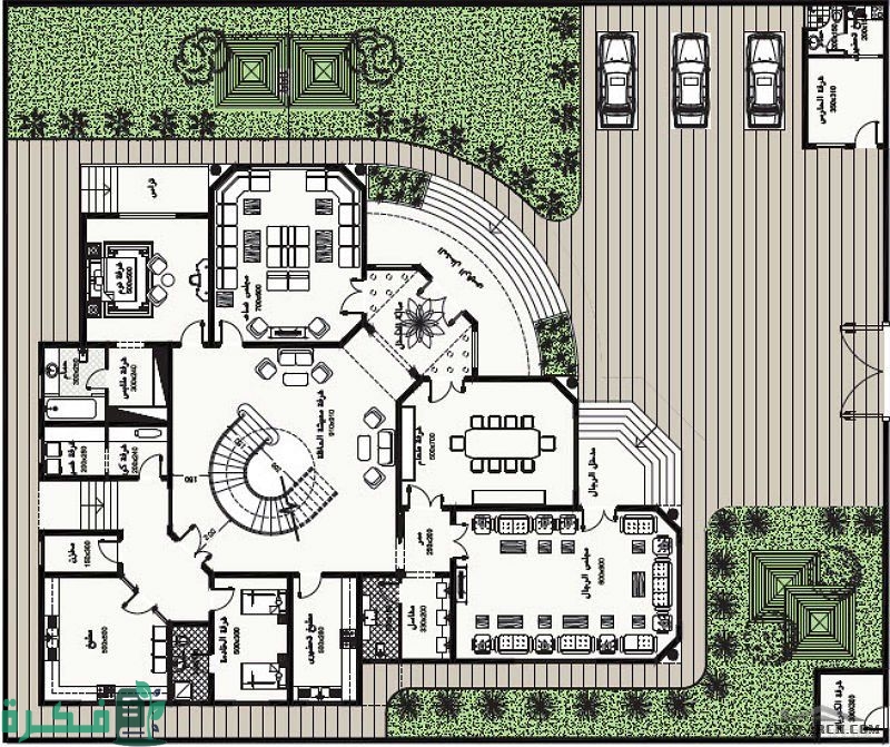 صور بلانات فلل مميزة