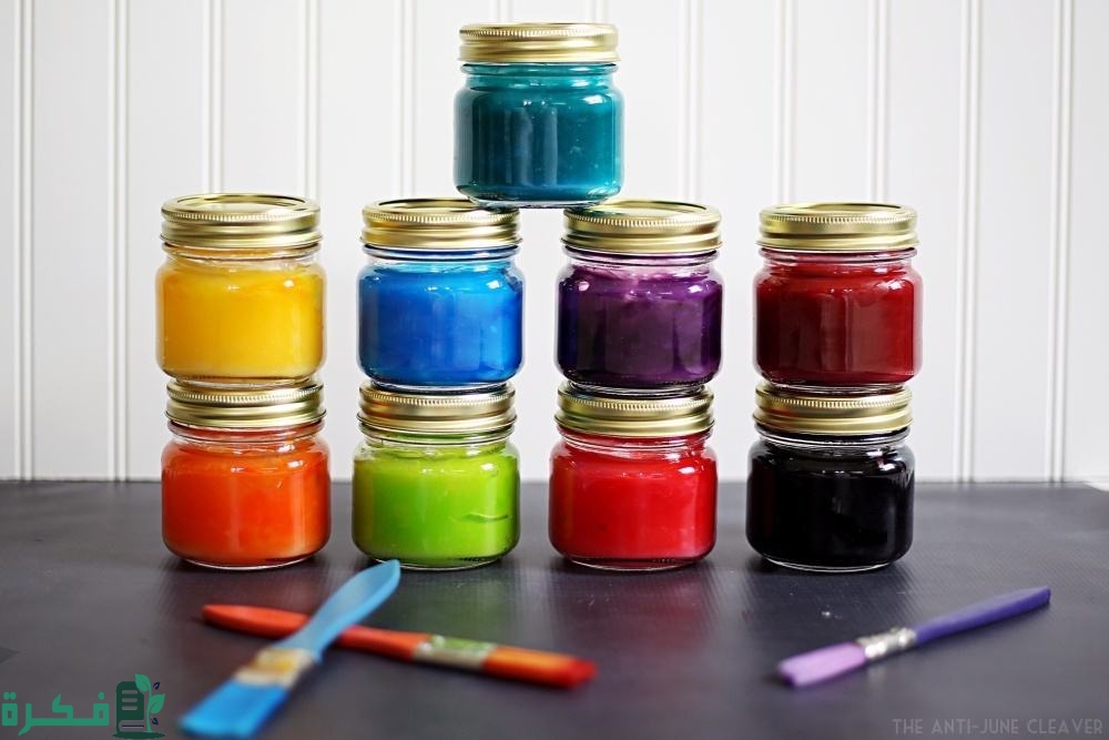 طريقة عمل الوان الطعام البودرة