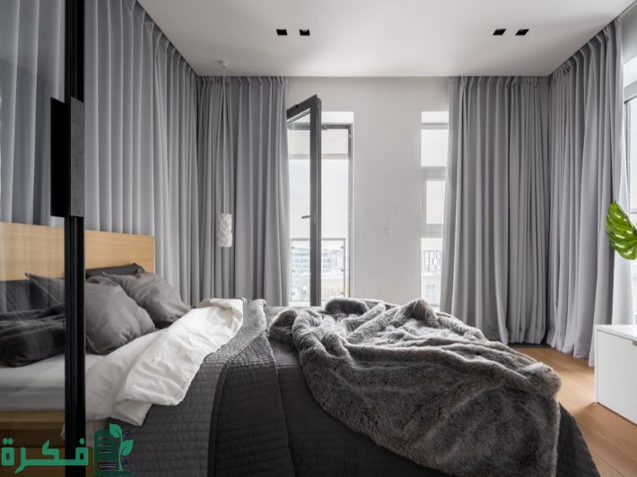 شرح خطوات اختيار لون ستائر غرفة النوم 3 كيفية اختيار لون ستائر غرفة النوم
