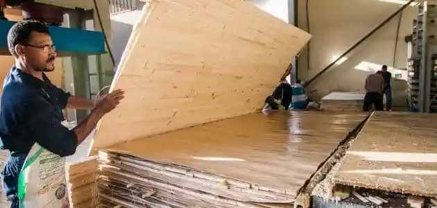 ما هو الخشب الكبس