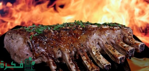 مدة طهي لحم الخروف في الفرن