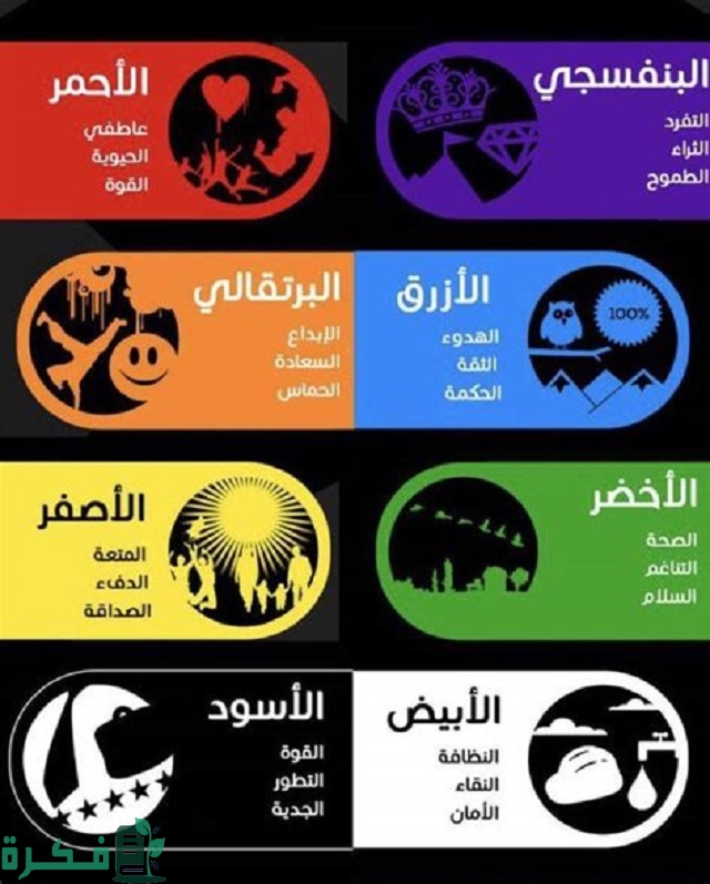 اعرف شخصيتك من لونك المفضل في علم النفس