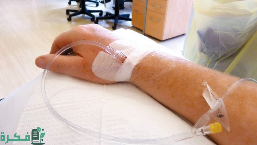 تسرب المحلول خارج الوريد