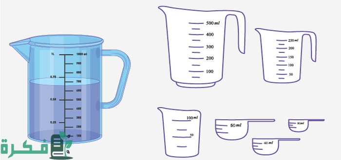 كم يساوي 600 مل بوحدة لتر