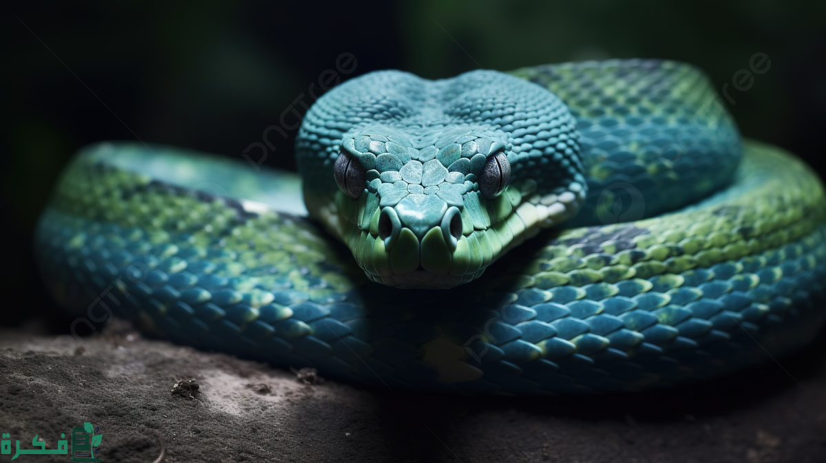 ما تفسير حلم الثعبان الأزرق والأخضر