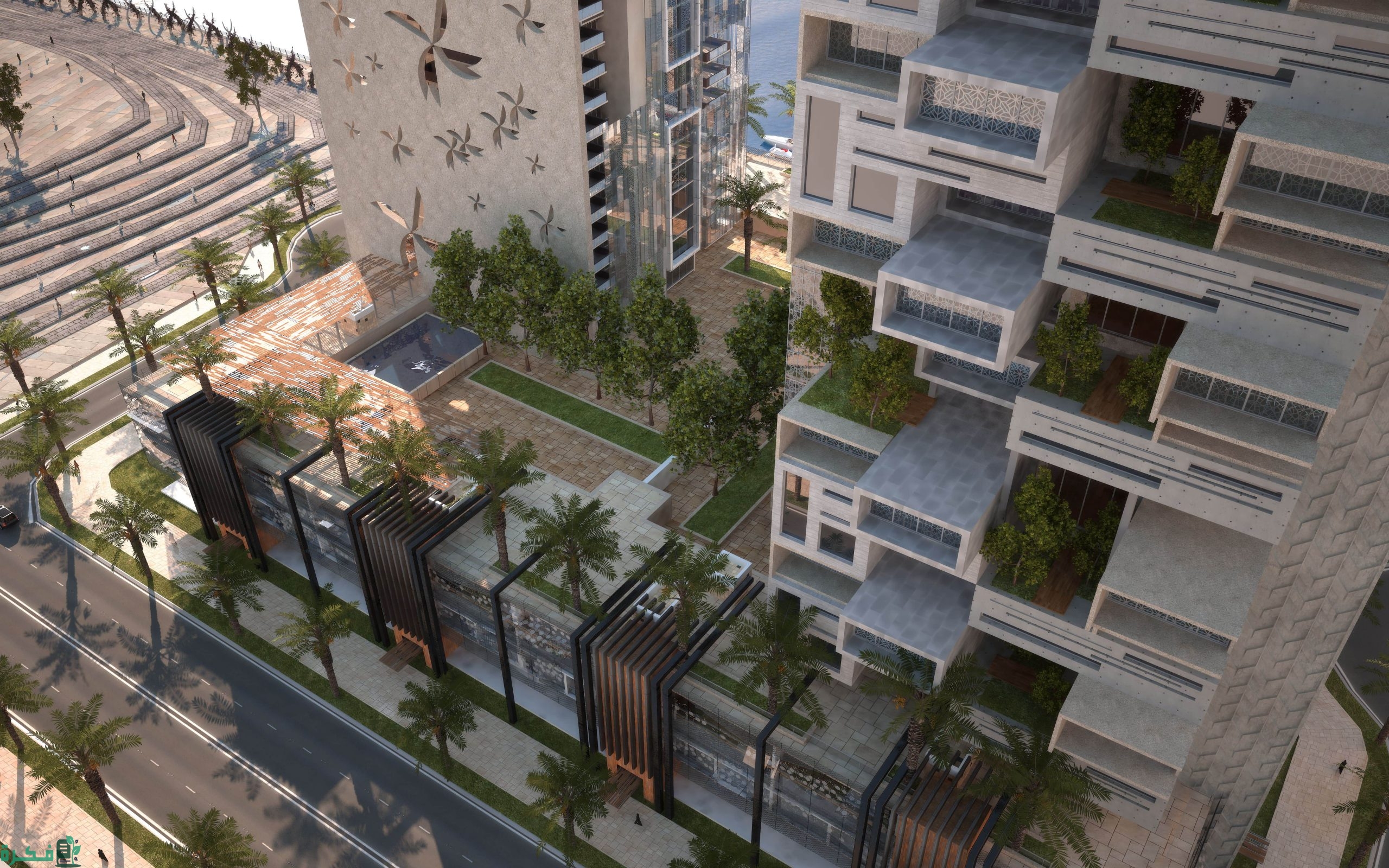 إجلاء 100 أسرة من برج سكني في دبي بعد ميله وتصدعه بسبب الفيضانات