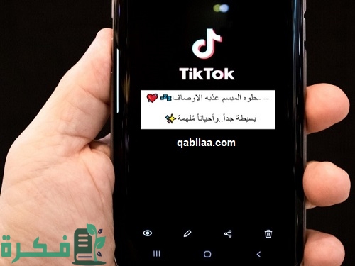 بايو تيك توك جاهز فخم