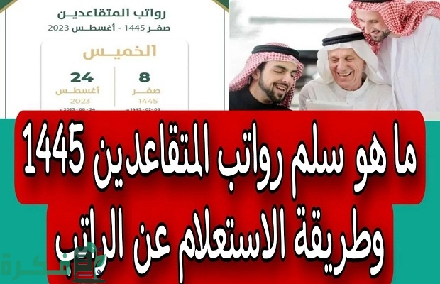 خطوات الاستعلام عن معاشات التقاعد