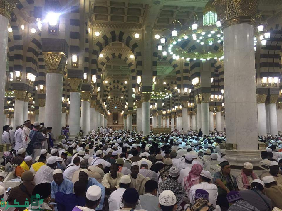 تأشيرة لتأدية الصلاة في الروضة