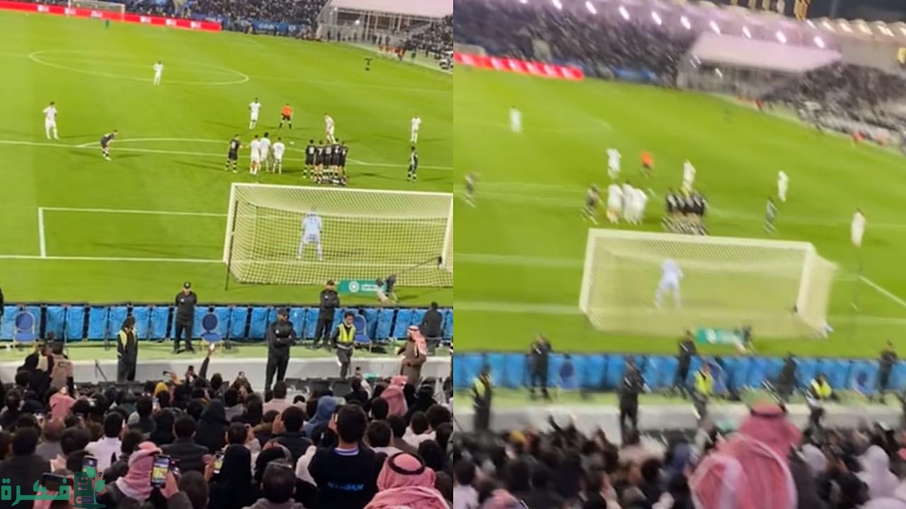 مشجع هلالي يصبح حديث الجماهير بعد دوره في تسجيل الهدف الثاني أمام الشباب 2 توقع الهدف وآتَى!! | مشجع هلالي سبب في تسجيل الهدف الثاني أمام الشباب