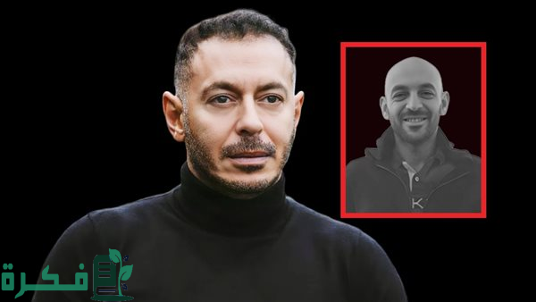 مصطفى شعبان يودع شقيقه الراحل في عزاء بمسجد الشرطة بالشيخ زايد