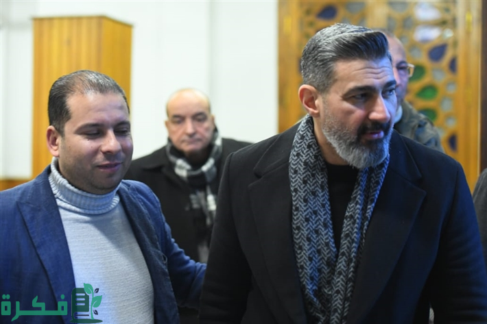 ياسر جلال ونجوم الفن يساندون شهيرة في عزاء شقيقها