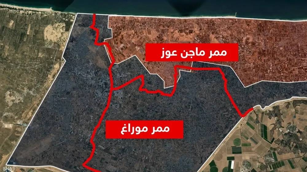 ممر إسرائيلي يقطع خان يونس ويغير معالم المنطقة 5 ممر إسرائيلي يقطع خان يونس ويغير معالم المنطقة