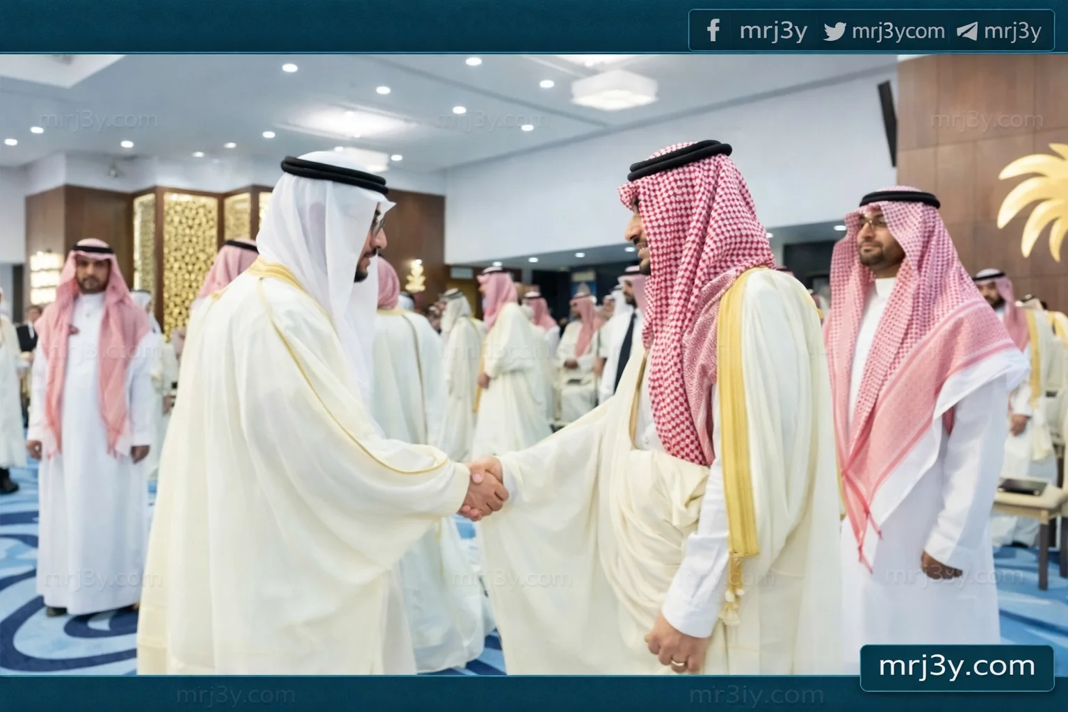أمير الشرقية يستقبل منسوبي الإمارة بمناسبة عيد الفطر المبارك - موقع مرجعي