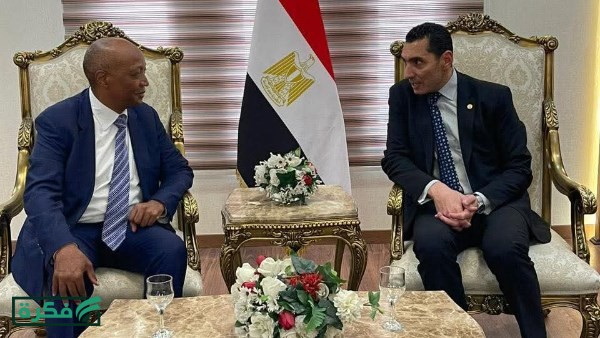 إبراهيم عبد الجواد: وزبر الرياضة يستقبل رئيس الاتحاد الأفريقي CAF.. صور