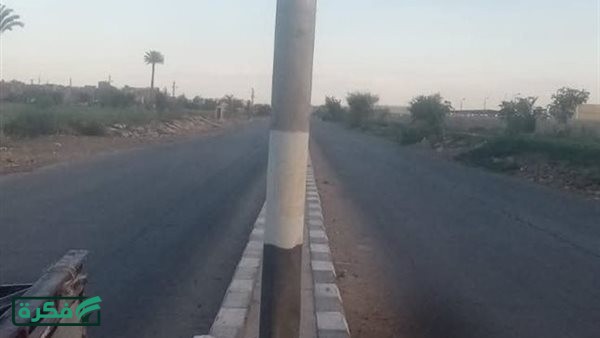 إصلاح عاجل لأعطال الإنارة بالطريق الدائري الشرقي أمام مطار المنيا