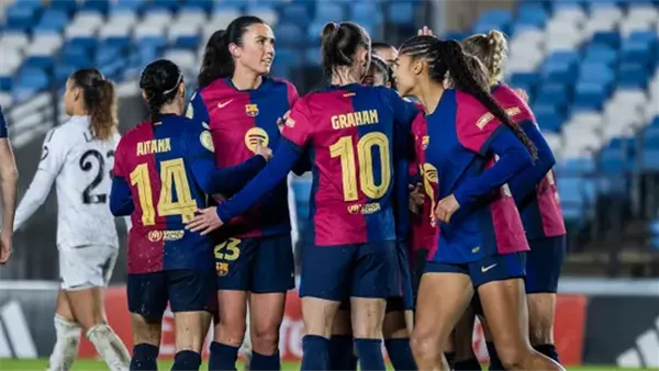 برشلونة يكتسح ريال مدريد بسداسية ببطولة أوروبا للسيدات