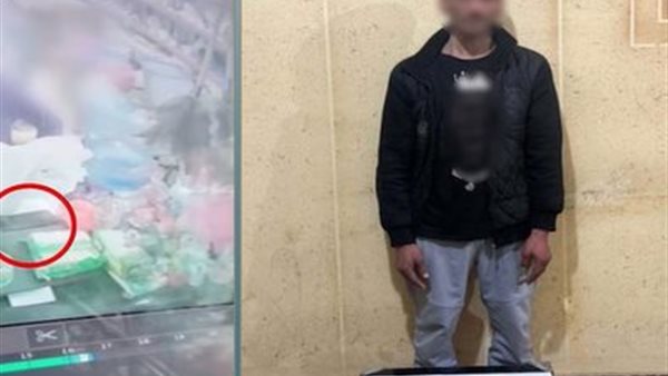 فضحته الكاميرات.. سقوط "مسجل خطر" سرق هواتف العاملين بمحل في الدقهلية