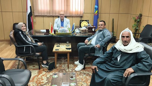 وكيل زراعة البحيرة يستقبل النائبة سناء برغش لبحث مشاكل المزارعين