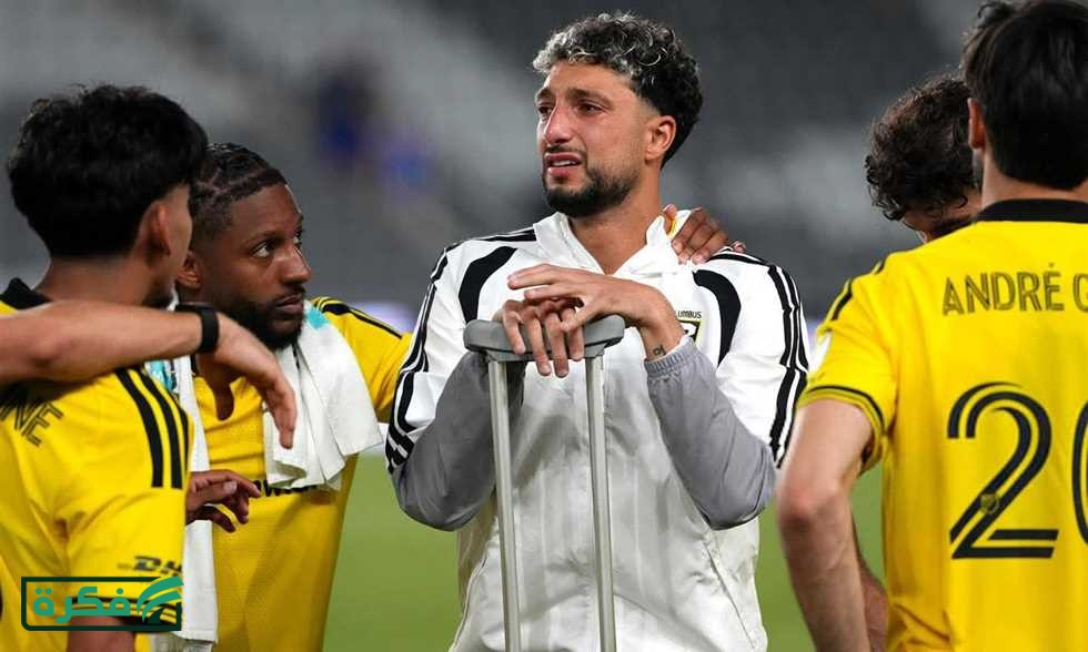 إصابة وسام أبو علي بقطع في الرباط الصليبي