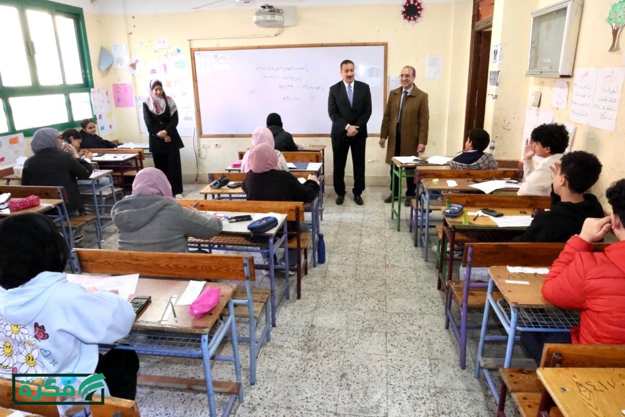 استكمال الاختبارات الشهرية بمدارس الجيزة لجميع المراحل التعليمية من الغد