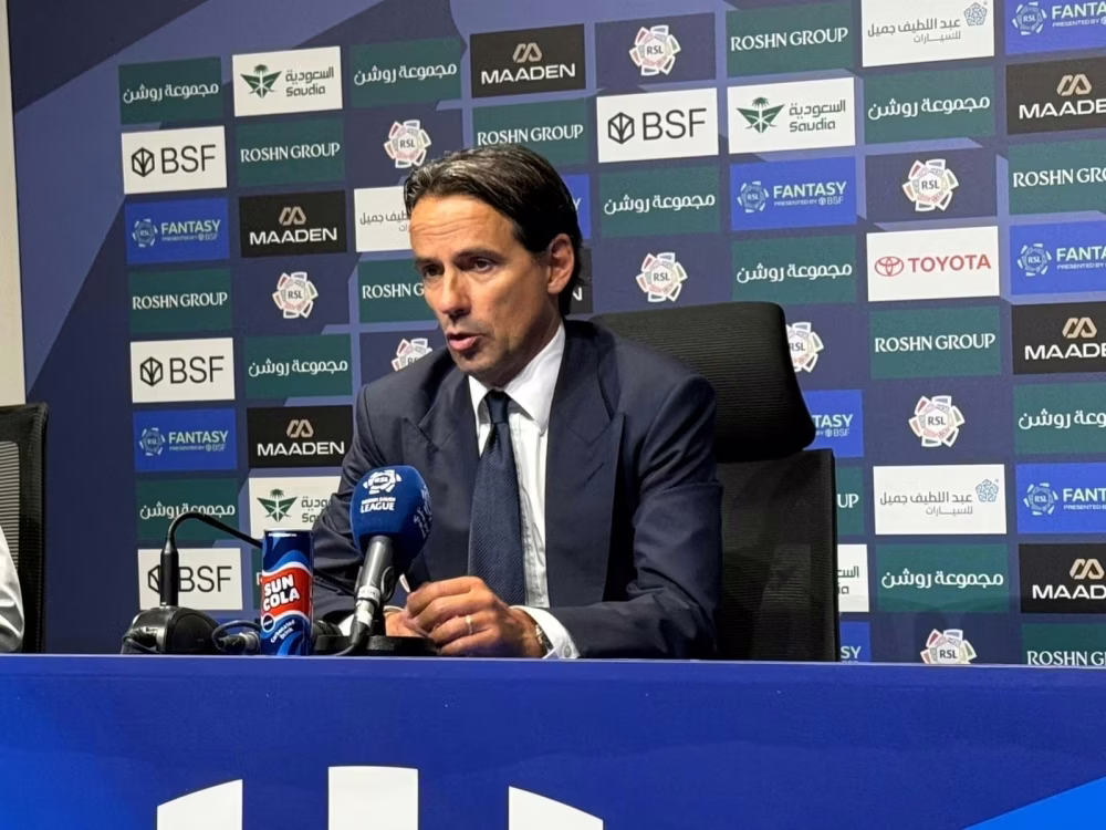 تصريحات إنزاغي مدرب الهلال بعد التعادل مع التعاون