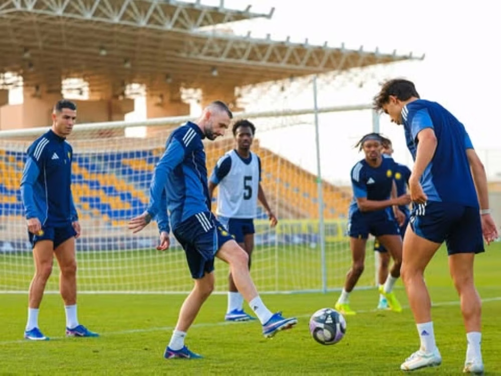 تفاصيل 4 غيابات النصر أمام الأخدود في دوري روشن