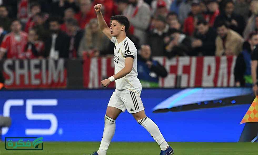 جولر يسجل أسرع هدف في تاريخ ريال مدريد بـ أبطال أوروبا