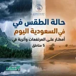 حالة الطقس في السعودية اليوم الجمعة 3-4-2026: أمطار رعدية ورياح مثيرة للأتربة في عدة مناطق