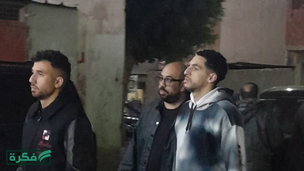 حسين الشحات يتلقى عزاء والد زوجته.. صور