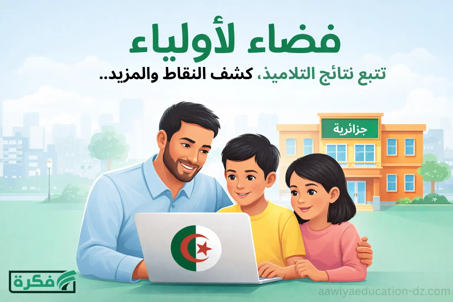 رابط فضاء الأولياء 2026 tharwa.education.gov.dz لاستخراج كشف النقاط لجميع المراحل بسهولة