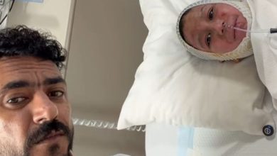 أحمد العوضي يلبي نداء يوسف صغير من مستشفى الحروق ويعكس روح البطل في موقف إنساني مؤثر