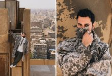 أحمد حاتم يكشف عن فوتوشوت جديد يرافقه أنغام "طلعت فوق السطوح"