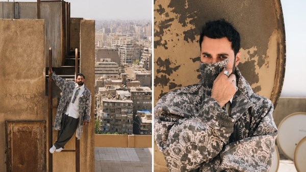 أحمد حاتم يكشف عن فوتوشوت جديد يرافقه أنغام "طلعت فوق السطوح"