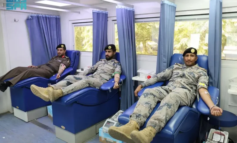 حرس الحدود ينضم لمبادرة "عسير يتبع" للتبرع بالدم في خطوة لتعزيز العمل الإنساني