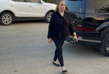 شيرين تتصدر الحضور في عزاء محمد مرزبان وتلفت الأنظار بحضورها المميز