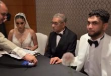 عقد قران زياد نجل الفنان سيد رجب يظهر للعلن في صور حصرية
