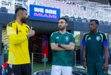وزير الرياضة يلتقي بالمنتخب الوطني قبل فجر الثلاثاء لتحفيز اللاعبين استعدادًا للمنافسات القادمة