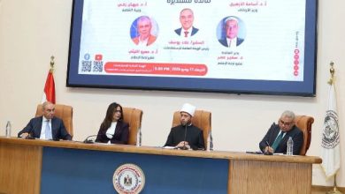 وزيرة الثقافة تتحدث في المائدة المستديرة حول مستقبل الثقافة في الوطن العربي