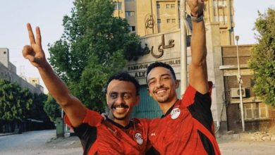 أبطال فيلم "محمود التاني" يشاركون فرحة فوز منتخب مصر على أستراليا بصور حصرية جديدة