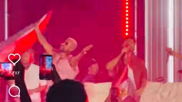 تامر حسني وأحمد سعد يضيئان حفل تكريم أبطال منتخب مصر في العلمين