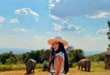 مي القاضي تستمتع بإجازة قصيرة في كينيا بعد انتهاء تصوير فيلم "طه الغريب" وتعبّر عن حماسها لعرضه قريبًا